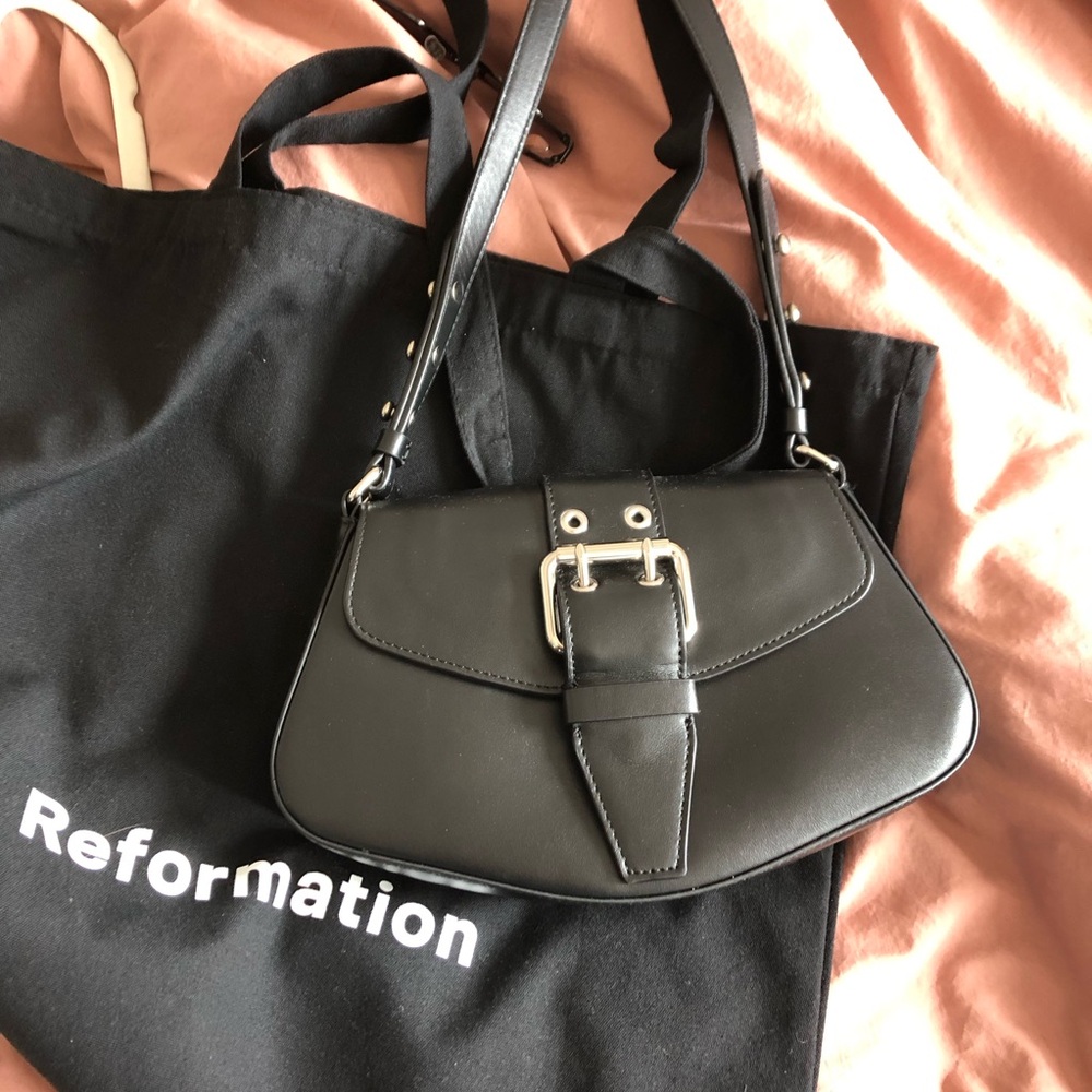 Reformation leather bag